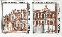 メキシコの建築物　
