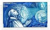 詩人・ダンテの生誕700年（モナコ、1966年）　遠の淑女ベアトリーチェの導きで天界へ