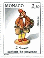 籠つくり（モナコ、1992年）　フィギュア　人形