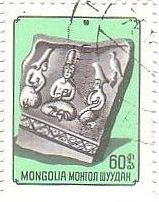 6-8世紀の石板の絵画（モンゴル）