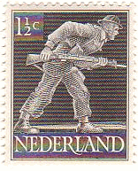 第2次世界大戦の兵士（オランダ、1944年）