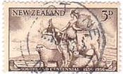 ニュージーランドの農業振興　牛と羊と女性（1956年）