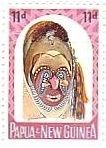 パプア・ニューギニアの仮面（マスク）と化粧　