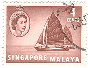 Twa-kow（シンガポール、1955年）　ヨット　帆船