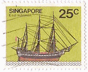 東インド交易船　シンガポール
