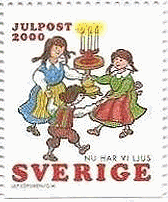 スウェーデン・クリスマスのキャンドル（2000年）