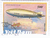 ベトナムの飛行船　1990年　イギリスの飛行船R-101,1930年
