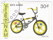 ベトナム1988年発行の自転車　VMX-PL