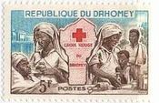 ダホメー（ベニン,1962年）　医療　看護婦　赤十字　アフリカ