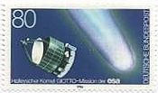 ハレー彗星と人工衛星（東ドイツ）　天体