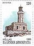 ギリシャの灯台（1995年）　Psyttaleia、SapienzaKastri(Othonoi)、Zourva(Hydra)