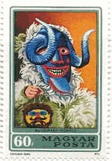 ハンガリー（1973年）各種ブショー(Busho）の仮面・マスク