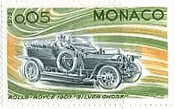 自動車の発達（モナコ、1975年）　ロースルロイス・シルバーゴースト1907年