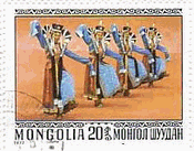 モンゴルの踊り子達（1977年）　