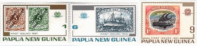 パプアニューギニアの切手の切手
