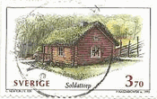 スウェーデンの家　ソーダマンランドの兵士用の小屋（17世紀）