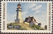 メイン州の灯台（アメリカ、1970年）