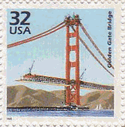 アメリカ　橋　サンフランシスコ・金門橋