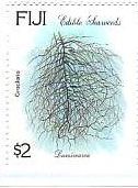 フィジー（1994年）　切手　ツルシラモ(gracilaria)