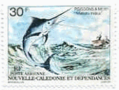 ニューカレドニア(1979年）　カジキマグロ(swordfish)釣り