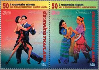 アルゼンチンタンゴとタイの民族舞踊（2005年）