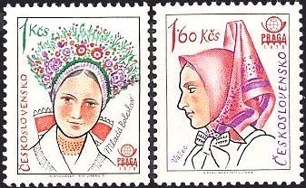 チェコの女性・帽子(1977年）