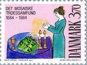 女性とキャンドル（デンマーク、1984年）