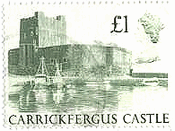 イギリスの城　キャリクファーガス（Carrickfergus）城