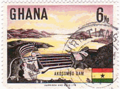 アコソンボダム（ガーナ、1959年）　アフリカ