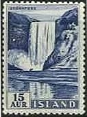 Skoga滝（アイスランド､1956年）