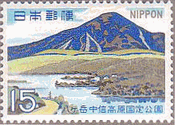 八ヶ岳中信高原・蓼科山（1968年、国定公園）