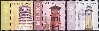 マレーシアの時計台(2003年）