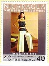 中南米・ニカラグアで発行されたパリ・コレ　ファッション