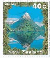 Mitre Peak　ニュージーランド
