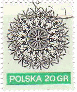 ポーランドのレース刺繍