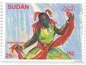 スーダンの民族衣装　アフリカ　女性　男性