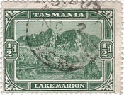 マリオン湖（タスマニア、1899年）