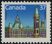 カナダの国会議事堂　センター・ブロック (Centre Block） 