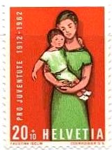 母と子供（スイス、1962年）