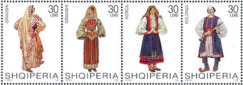 アルバニア　民族衣装