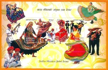 インドとメキシコのダンス交流（インド、2010年）