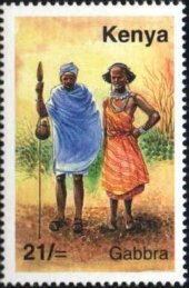ケニア　Gabbra　の民族衣装