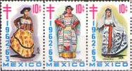       <p>メコシコの民族衣装（結核防止キャンペーンのシール、1962-3年）</p>