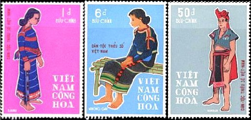 南ベトナム69年ジャライ族の女性等少数民族
