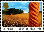 麦畑とパン(イギリス、1986年）