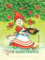 クリスマスの妖精、ジンジャービスケットを焼く（フィンランド、2003年）