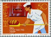 パン菓子類製造職人連合100年（スイス）