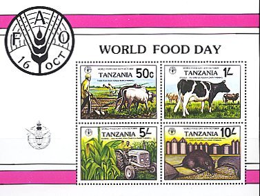 世界食料の日(タンザニア、1982年）