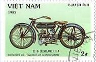 乗り物切手　バイク　オートバイ　ベトナム