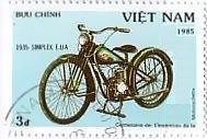 乗り物切手　バイク　オートバイ　ベトナム